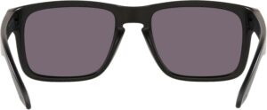 Oakley Mens OO9102 Holbrook Square Sunglasses 57 mm Matte Black/Prizm Grey