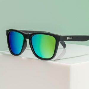 goodr Polarized Sunglasses, Medium Sized (OG), UV400 Protection, No Slip, No Bounce Mick & Keith's Midnight Ramble