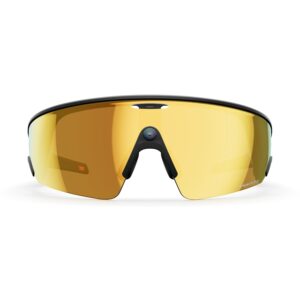 Meta Oakley Vanguard, Black | Smart AI Glasses for Men, Women — Camera, Audio, Video Recording — Prizm™ 24K Black Lenses — Sunglasses Black, Prizm 24k