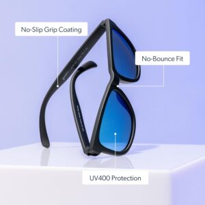 goodr Polarized Sunglasses, Medium Sized (OG), UV400 Protection, No Slip, No Bounce Mick & Keith's Midnight Ramble