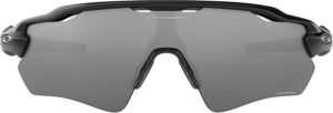 Oakley Radar EV Path OO9208 Shield Sunglasses for Men for Women Polished Black / Prizm Black X-Large