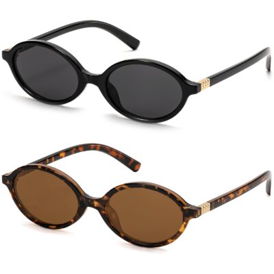 ViewJoy Retro Oval Sunglasses: The Perfect Vintage Accessory for Every Fashionista