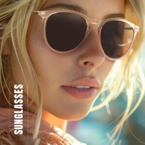 CHBP Polarized Sunglasses for Women Men - Trendy 2026 Vintage Classic Retro Round Mirrored Lens Designer Style 1-a Leopard Frame Brown Lens